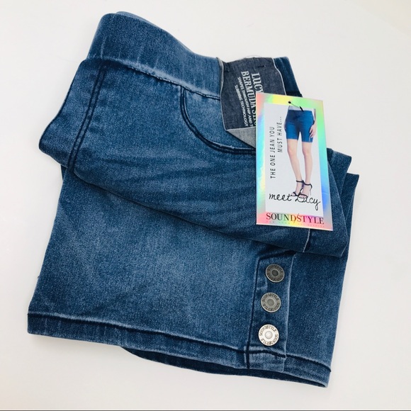 sound style jean shorts